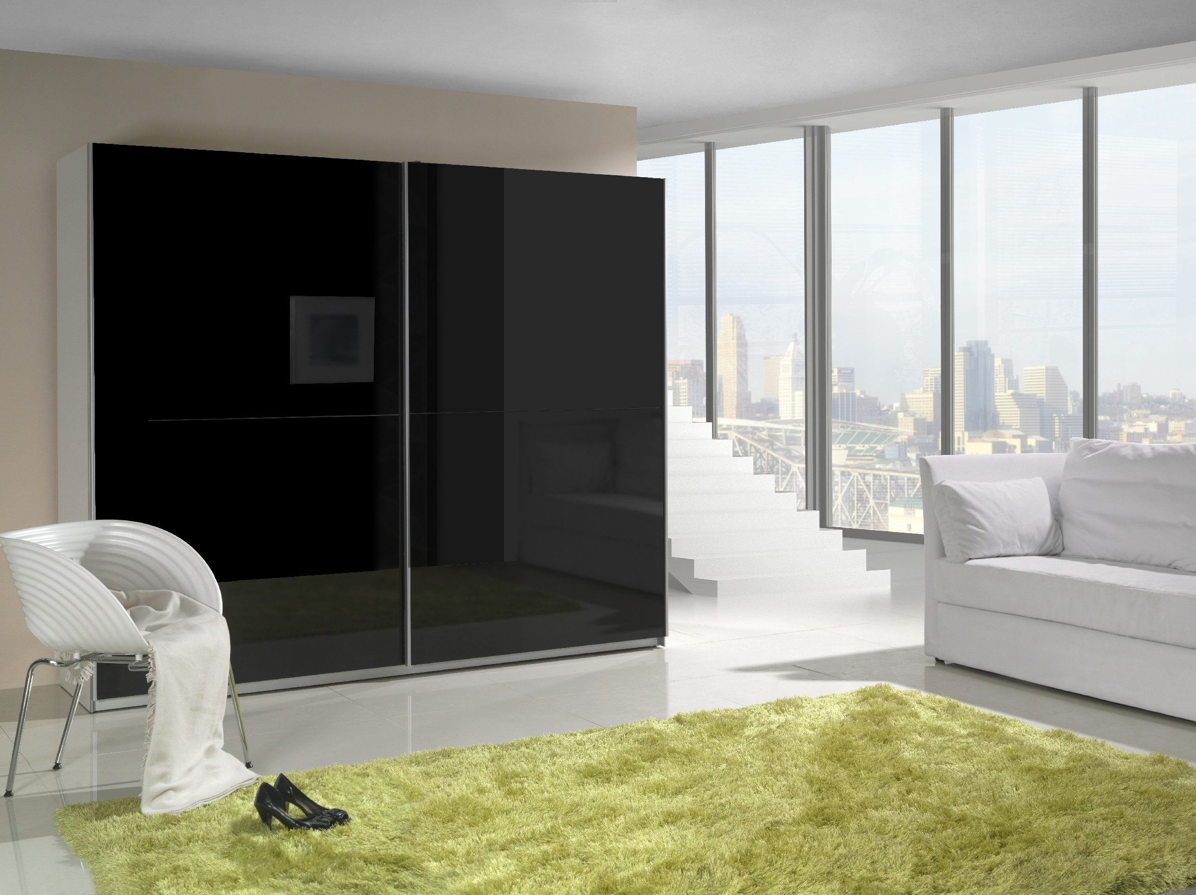 Maridex Šatní skříň Lux 1 Barva: Bílá
