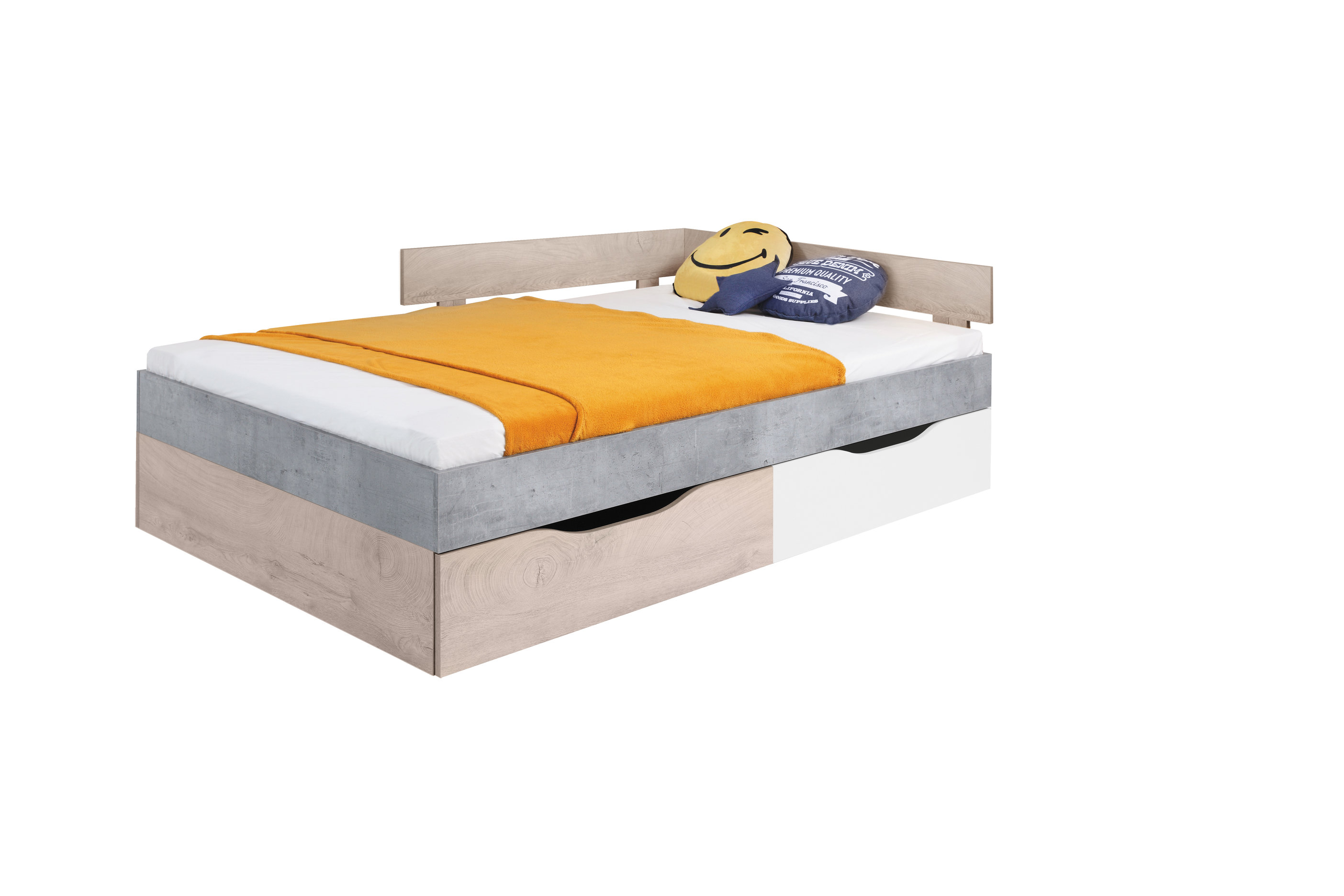 Meblar Dětská postel Sigma SI16 Barva: Bílá/Beton