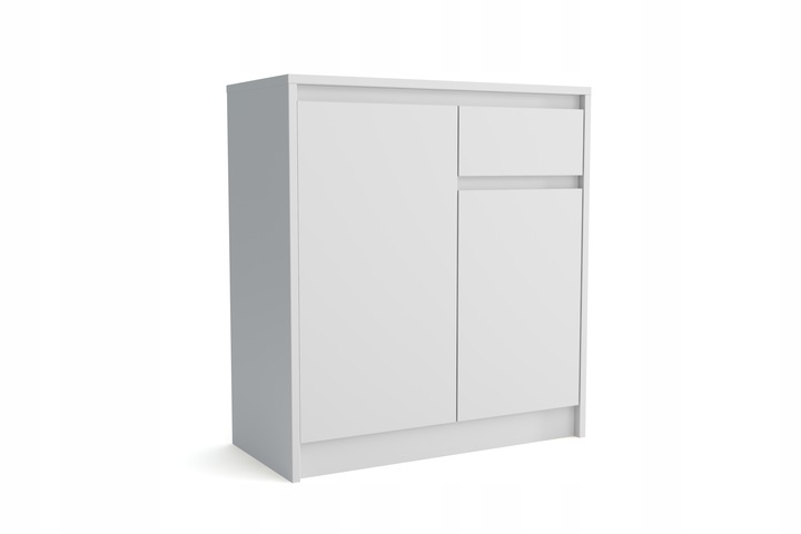 Meblohand Komoda Aston 2D1S Barva: Bílá