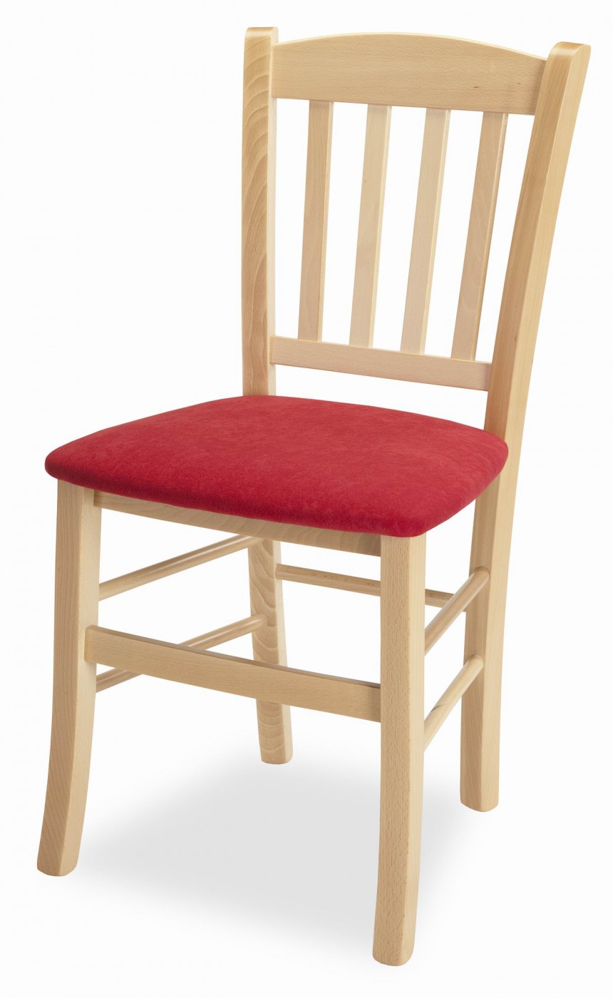 Miko Masiv židle Pamela - čalouněný podsedák Barva: Buk