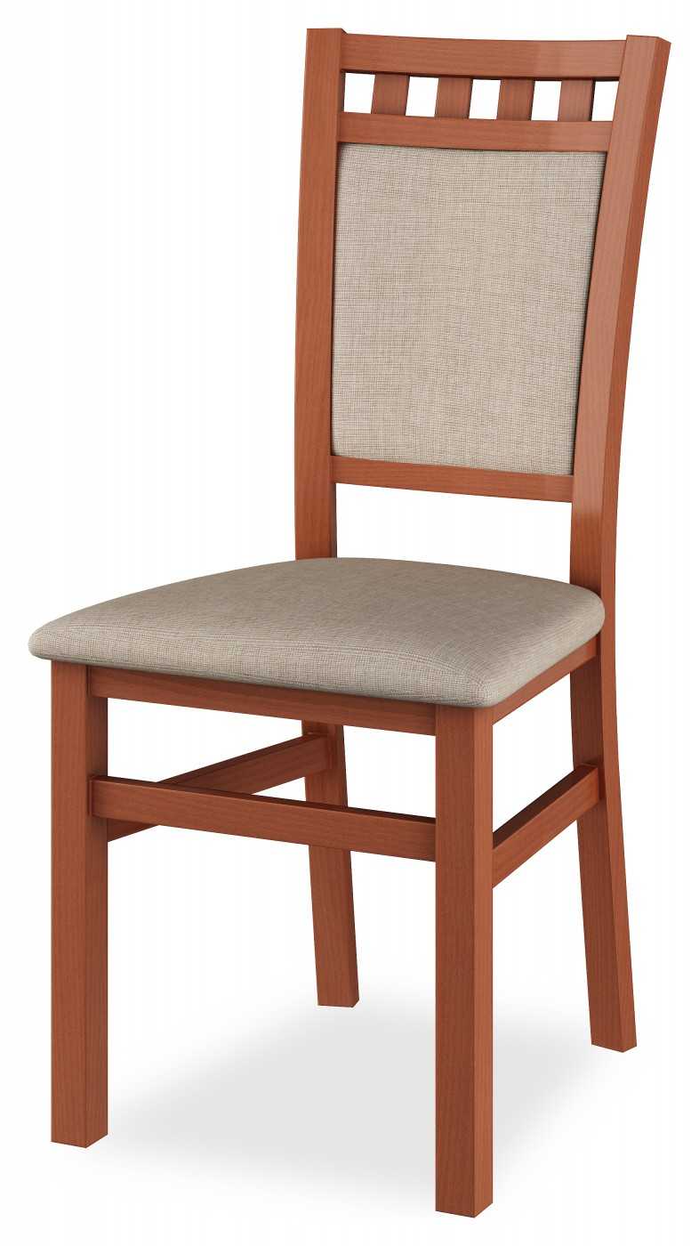 Miko Židle Daniel 1 s čalouněným podsedákem a opěradlem Barva: Bílá