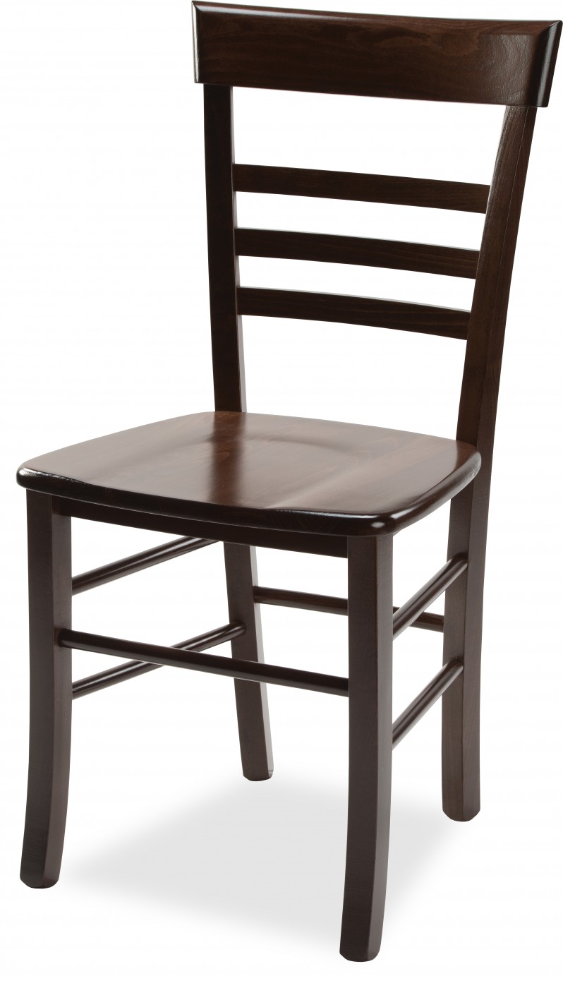 Miko Židle Siena - masiv Barva: Tmavě hnědá