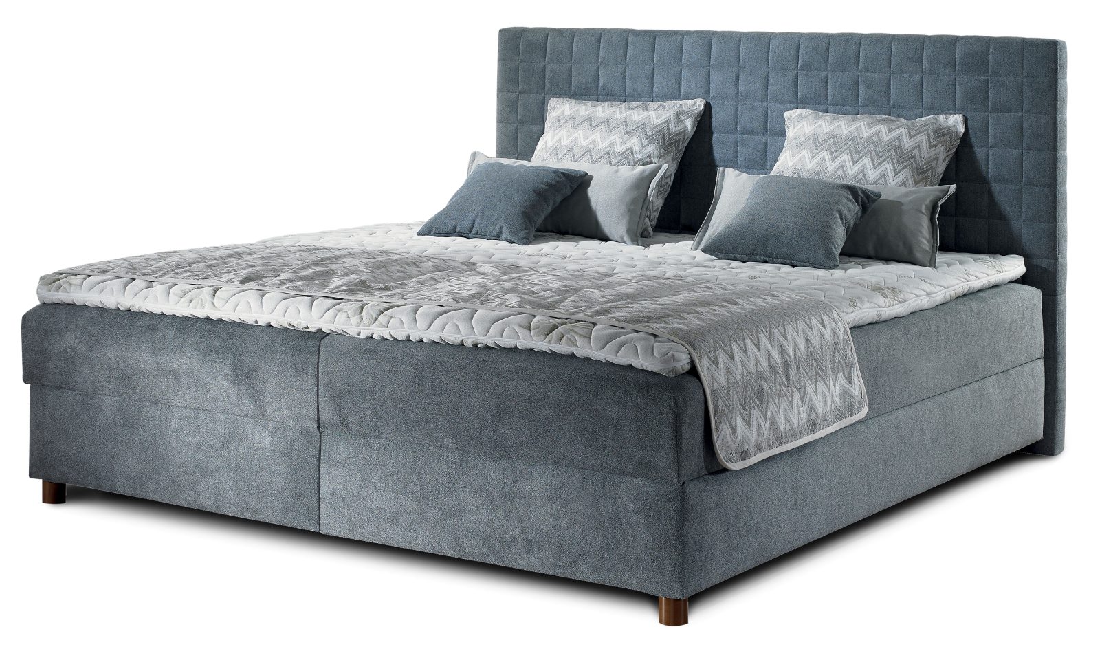New Design Boxspring Belo Barva: C - moření ořech