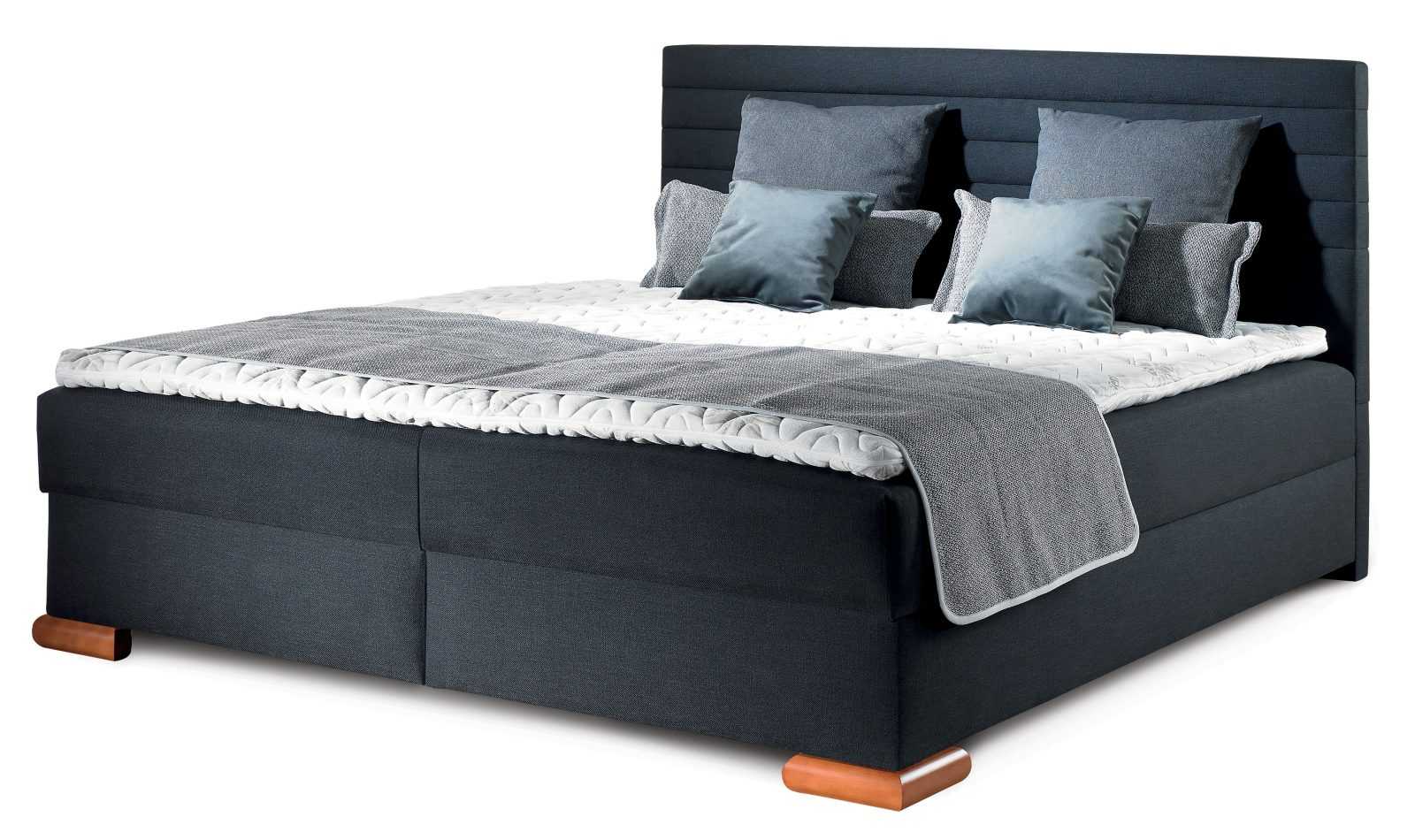 New Design Boxspring Coralo Barva: E - moření černé