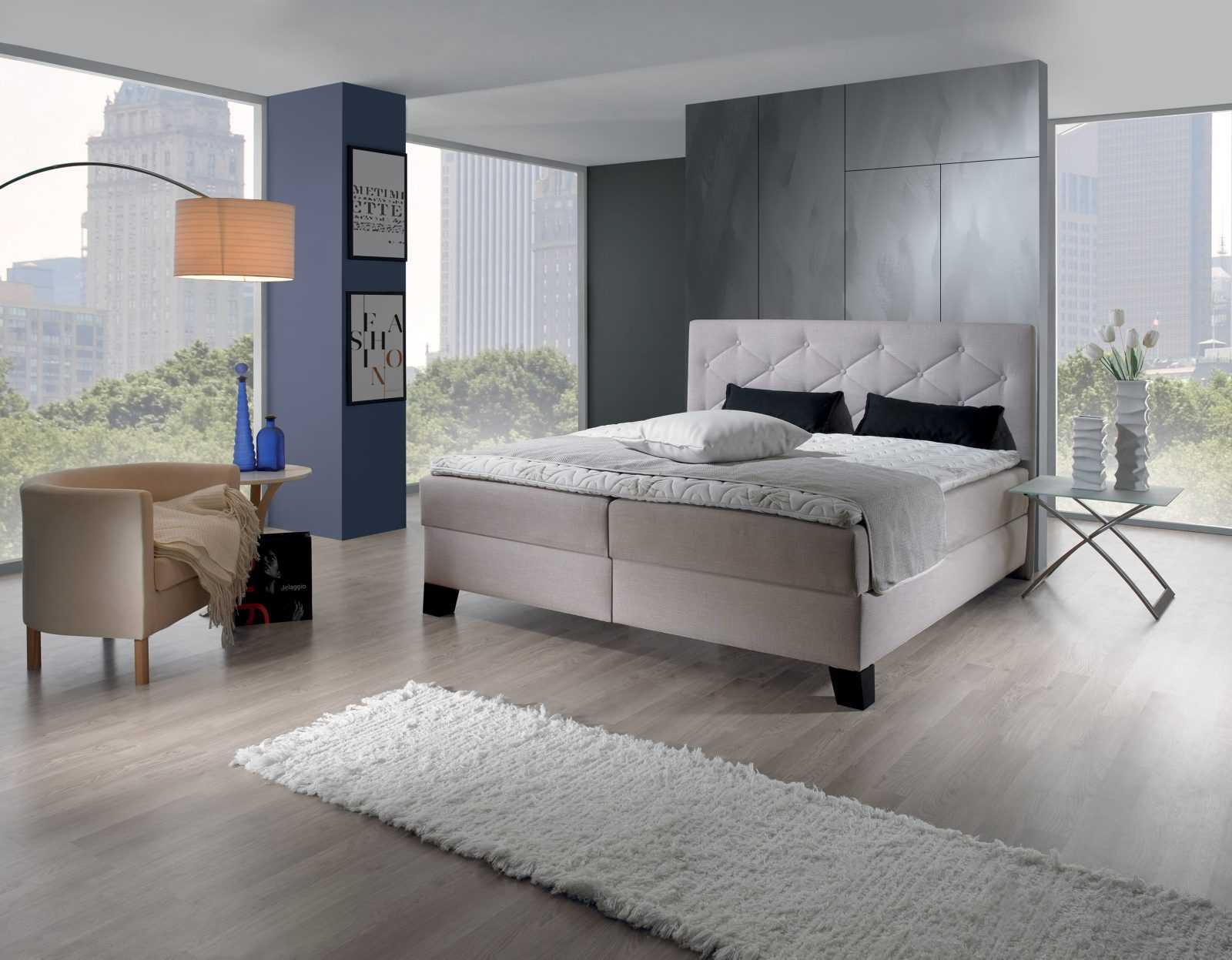 New Design Boxspring Diva Barva: D - moření stříbrné