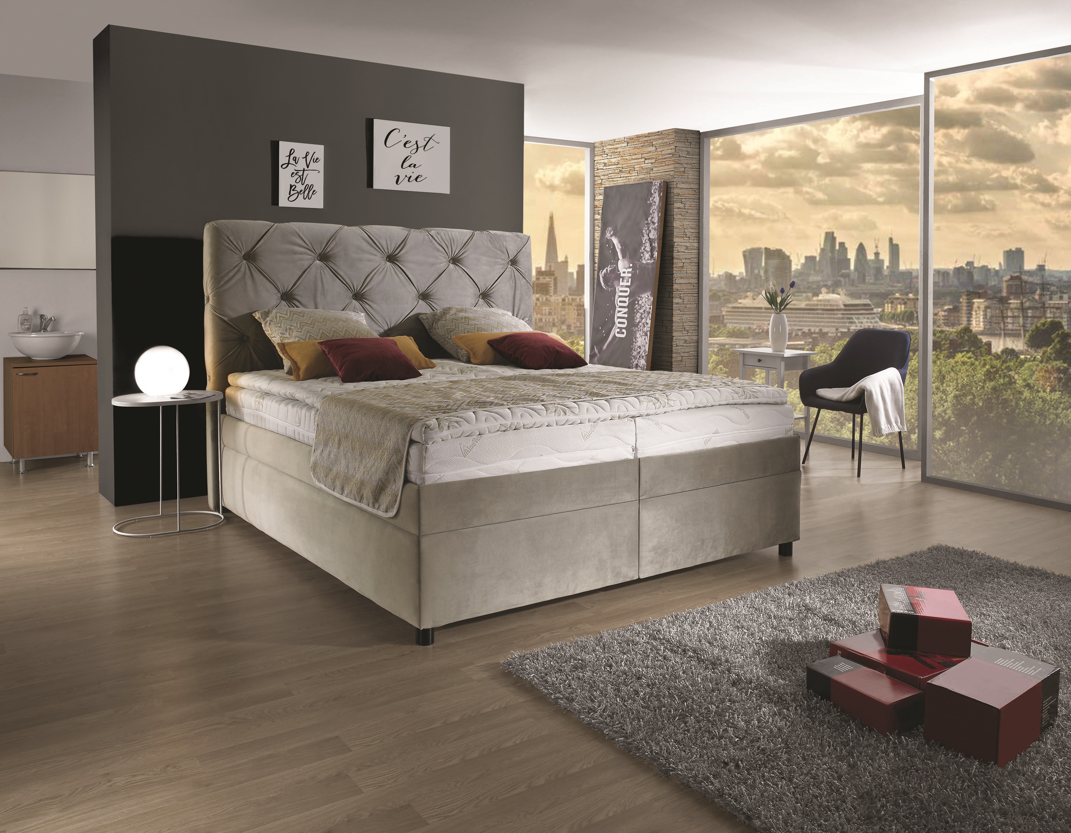 New Design Boxspring Palladio Rozměr: 180x200 cm
