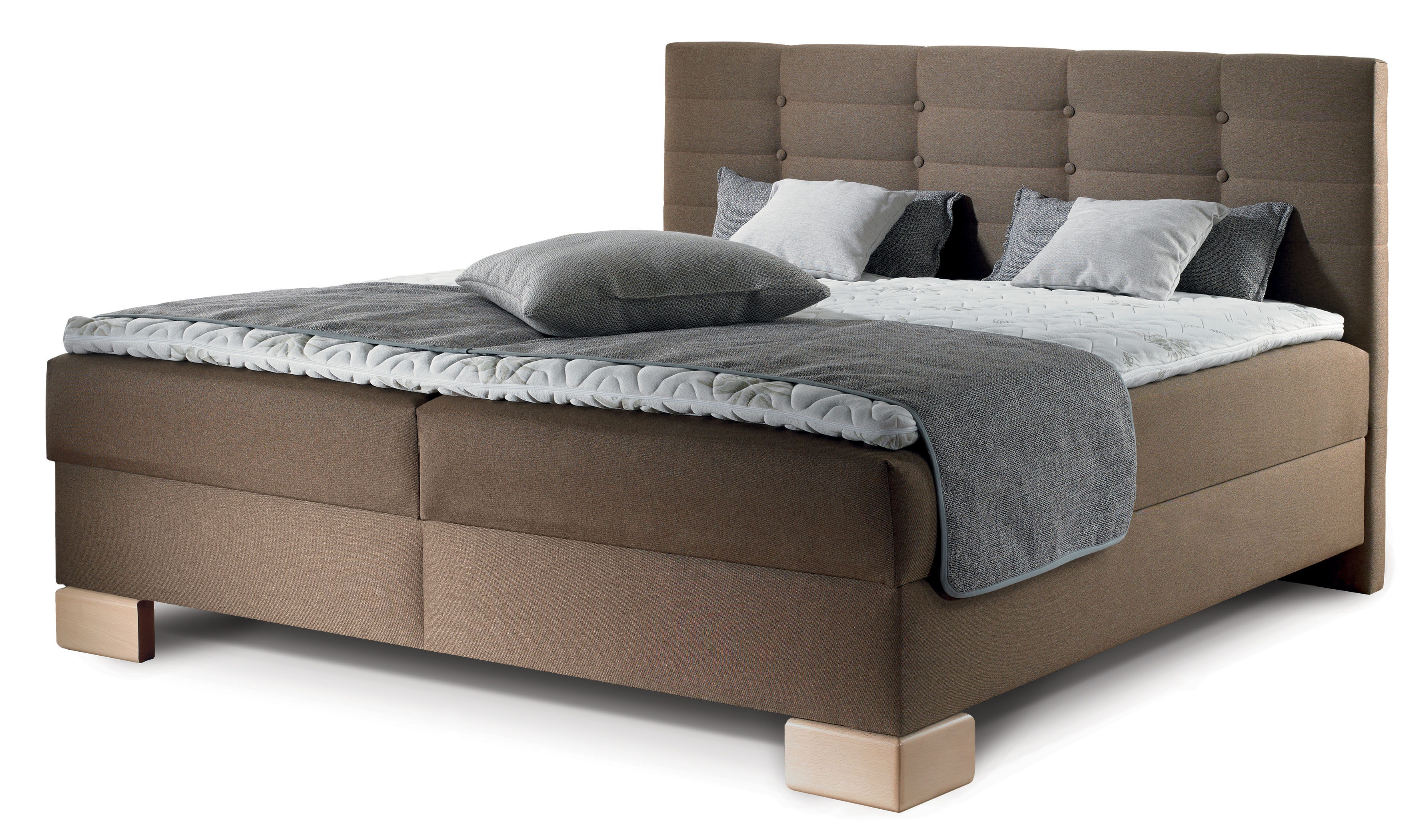 New Design Boxspring Viana Barva: A - přírodní barva