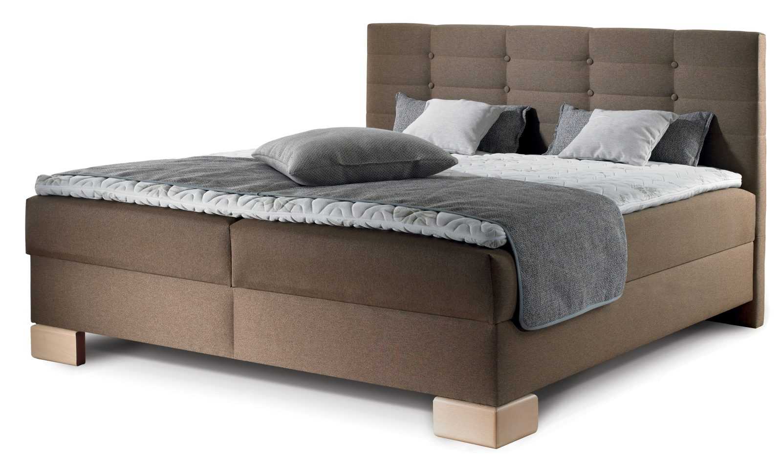 New Design Boxspring Viana Barva: C - moření ořech