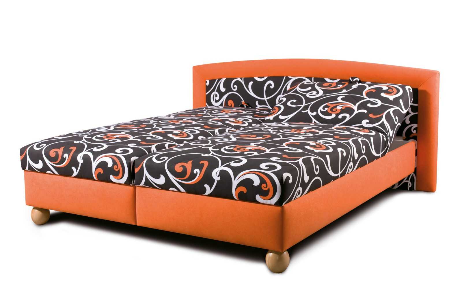 New Design Postel Maxrelax Barva: C - moření ořech