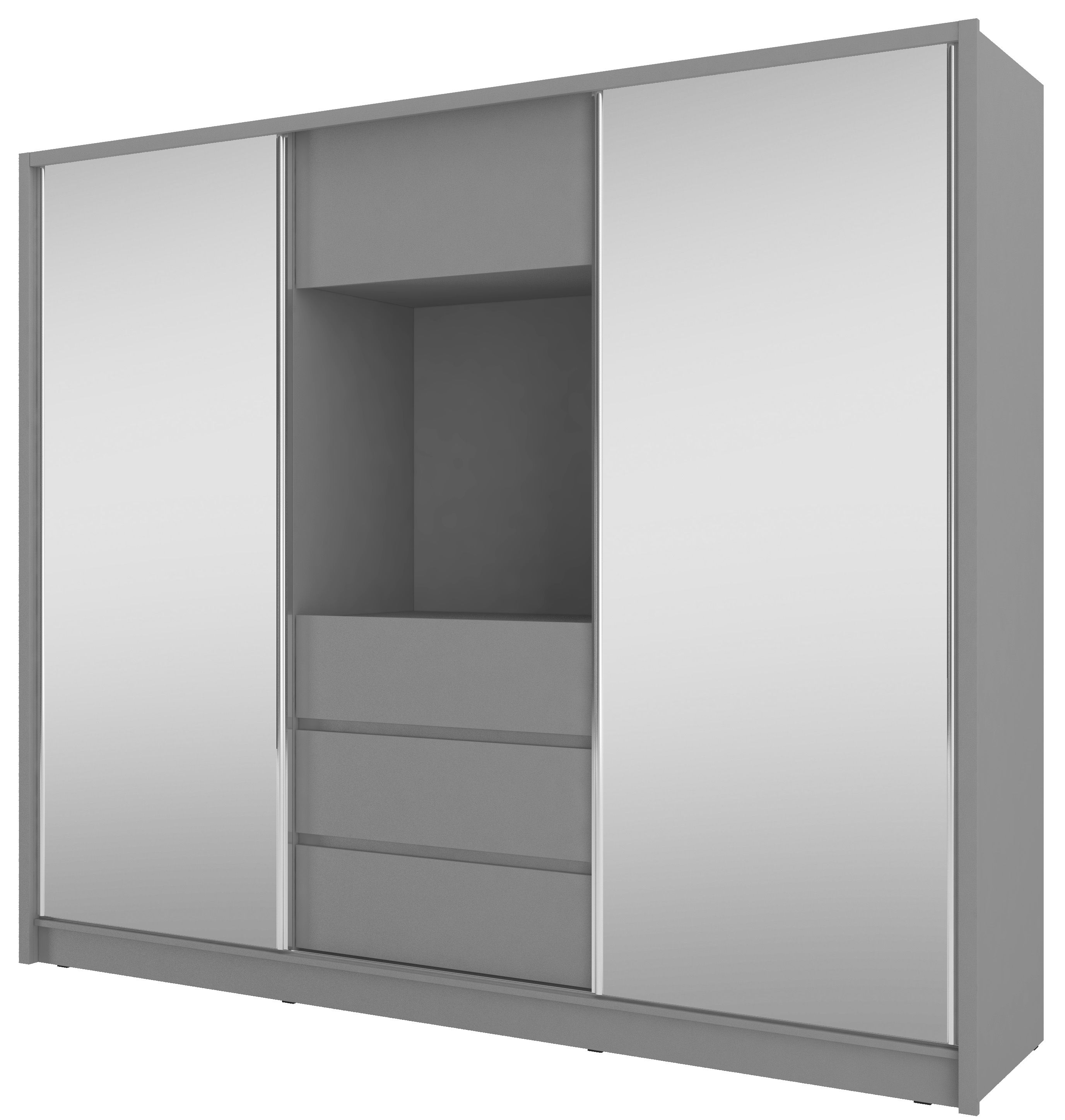 Piaski Šatní skříň TV 250 Barva: grafit