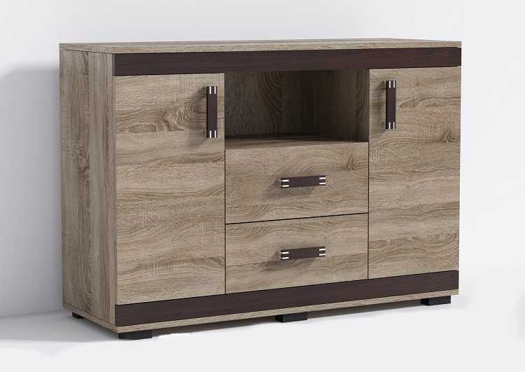 Promax Komoda P15 120cm Barva: Šedá