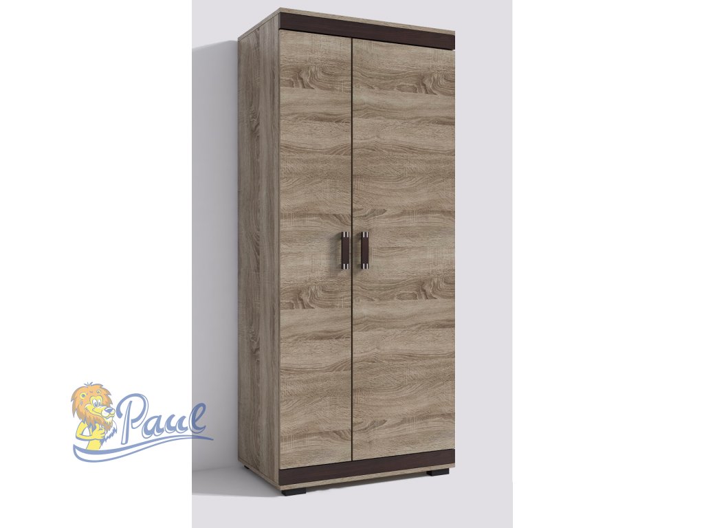 Promax Šatní skříń P2 Barva: Wenge