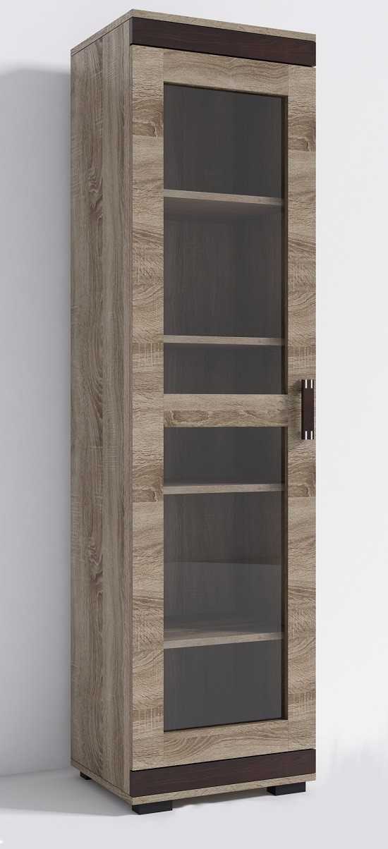 Promax Vitrína P7 Barva: Dub - canyon