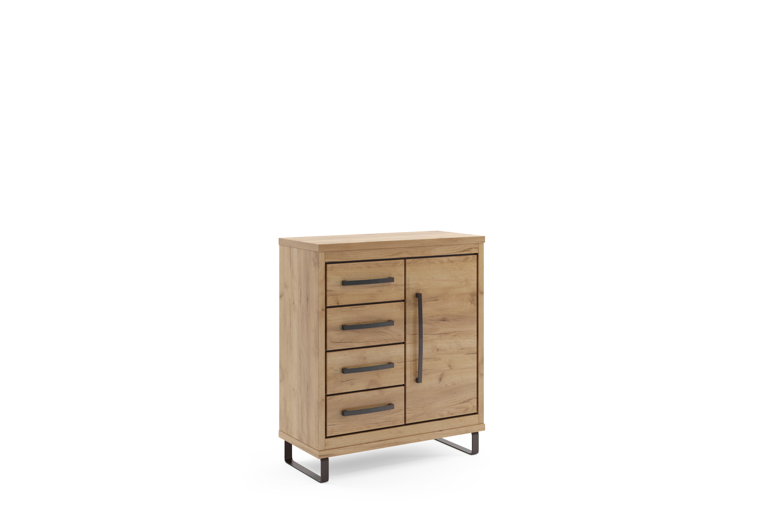 Skapski Komoda Capri C03 Barva: Craft zlatý