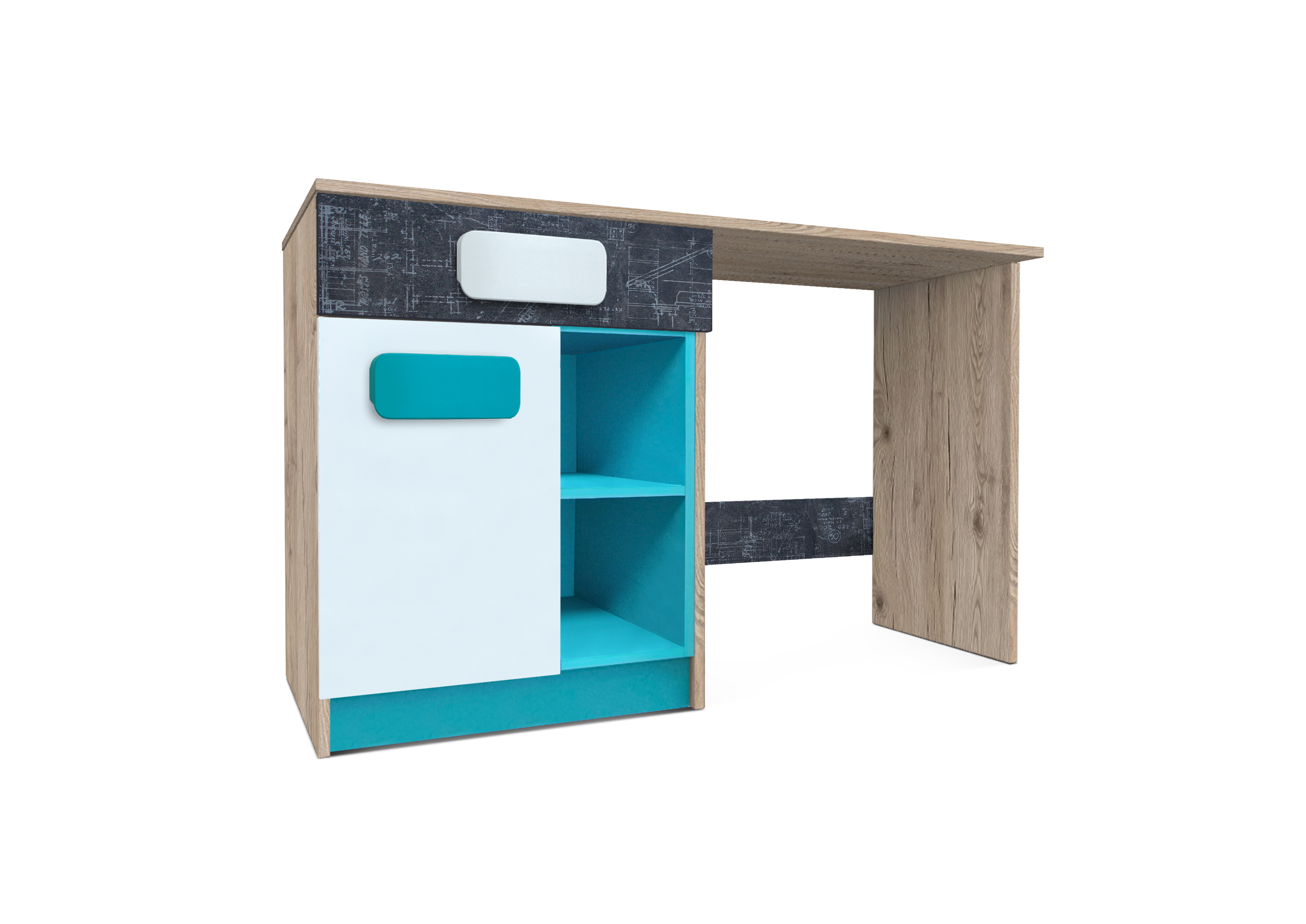 Skapski Psací stůl Tobi T3 Barva: grafit