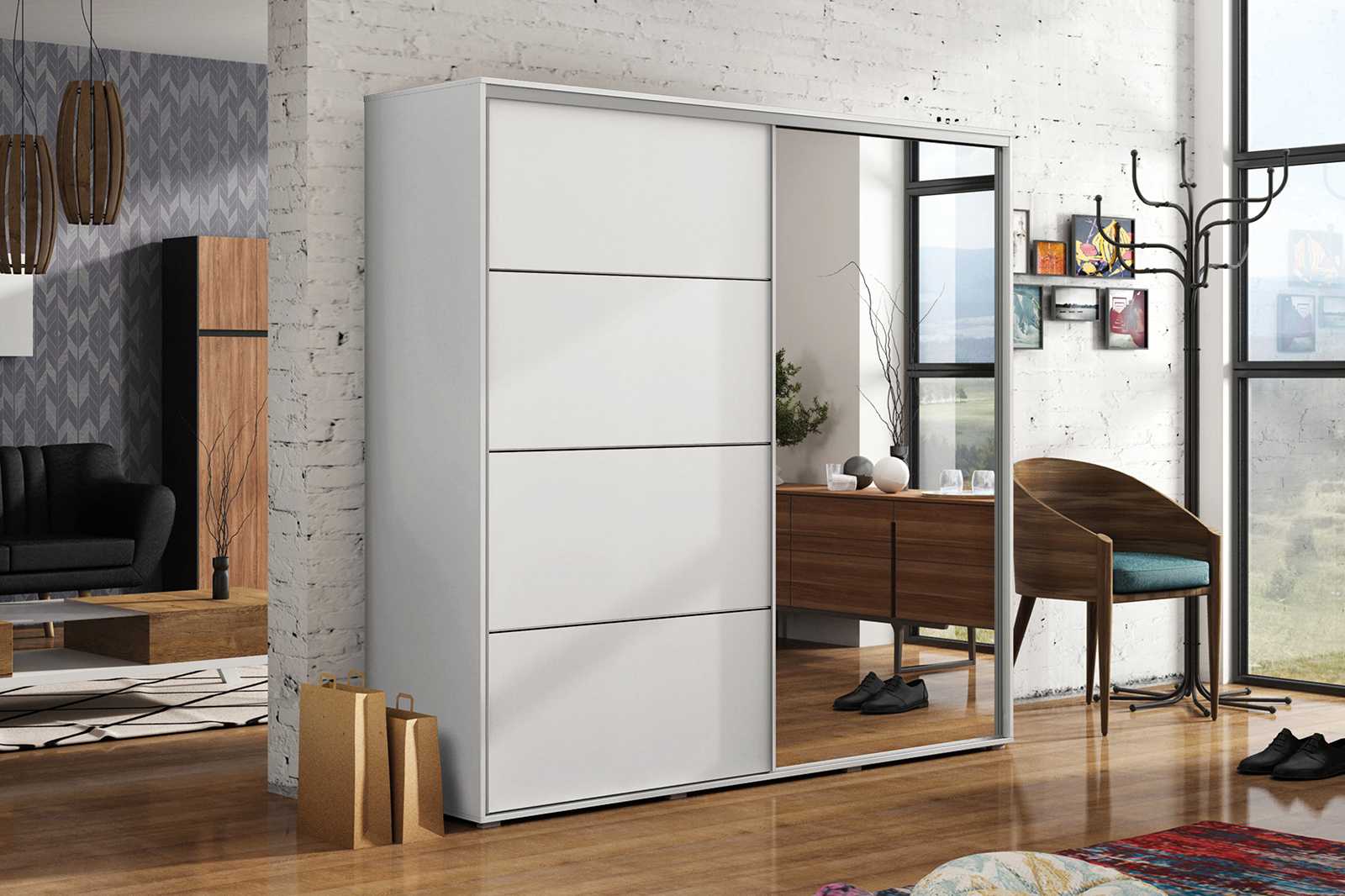 Skapski Šatní skříň Ska A12 XL Barva: Bílá