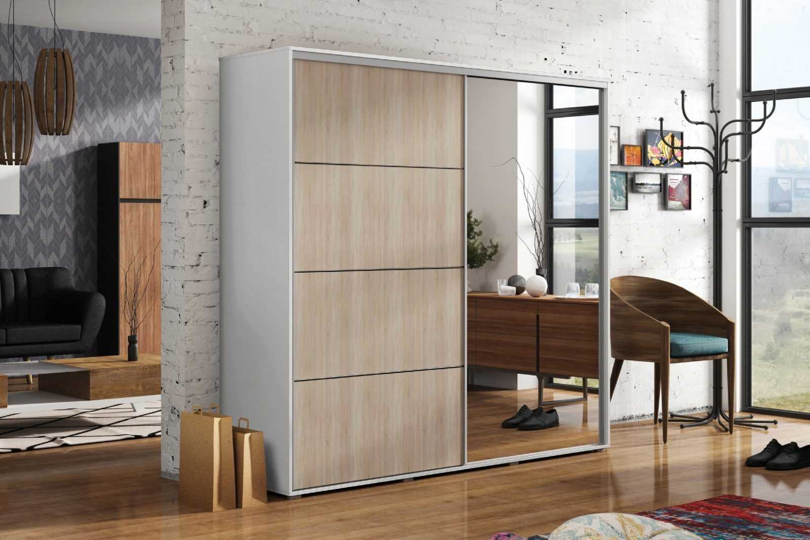 Skapski Šatní skříň Ska A12 XL Barva: Dub - Craft zlatý