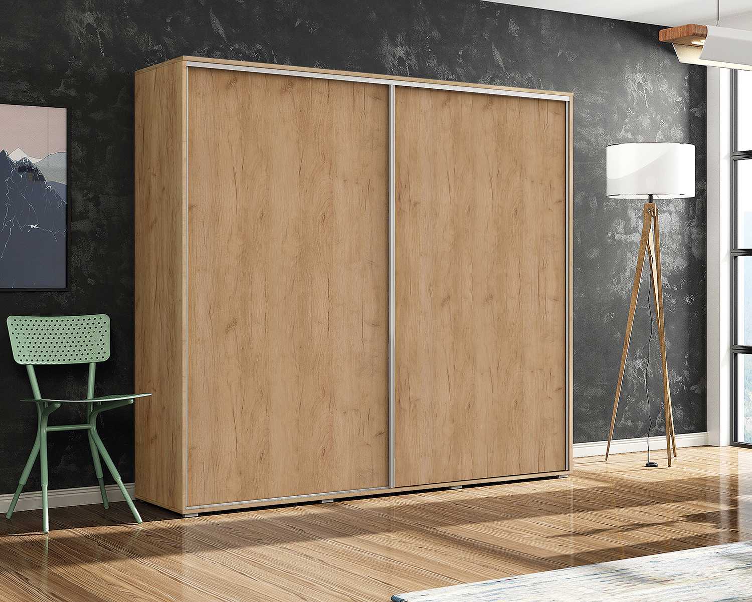 Skapski Šatní skříň Ska A15 Barva: Dub - Craft zlatý