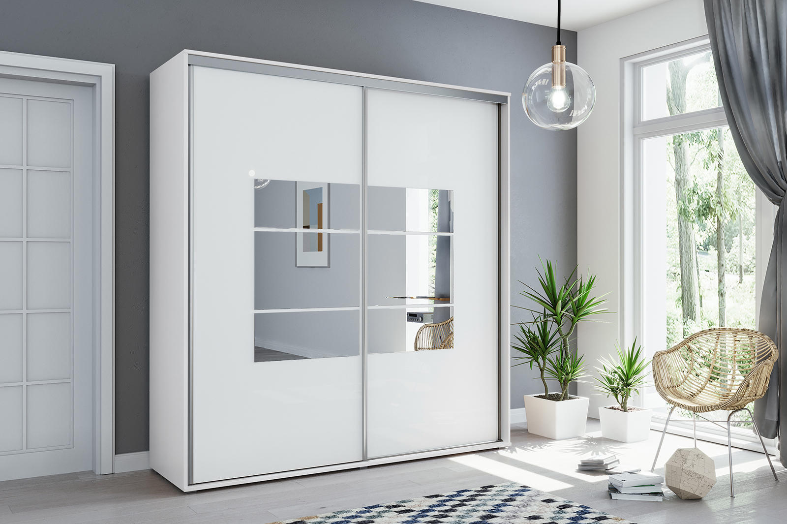 Skapski Šatní skříň Ska A2 XL Barva: Bílá