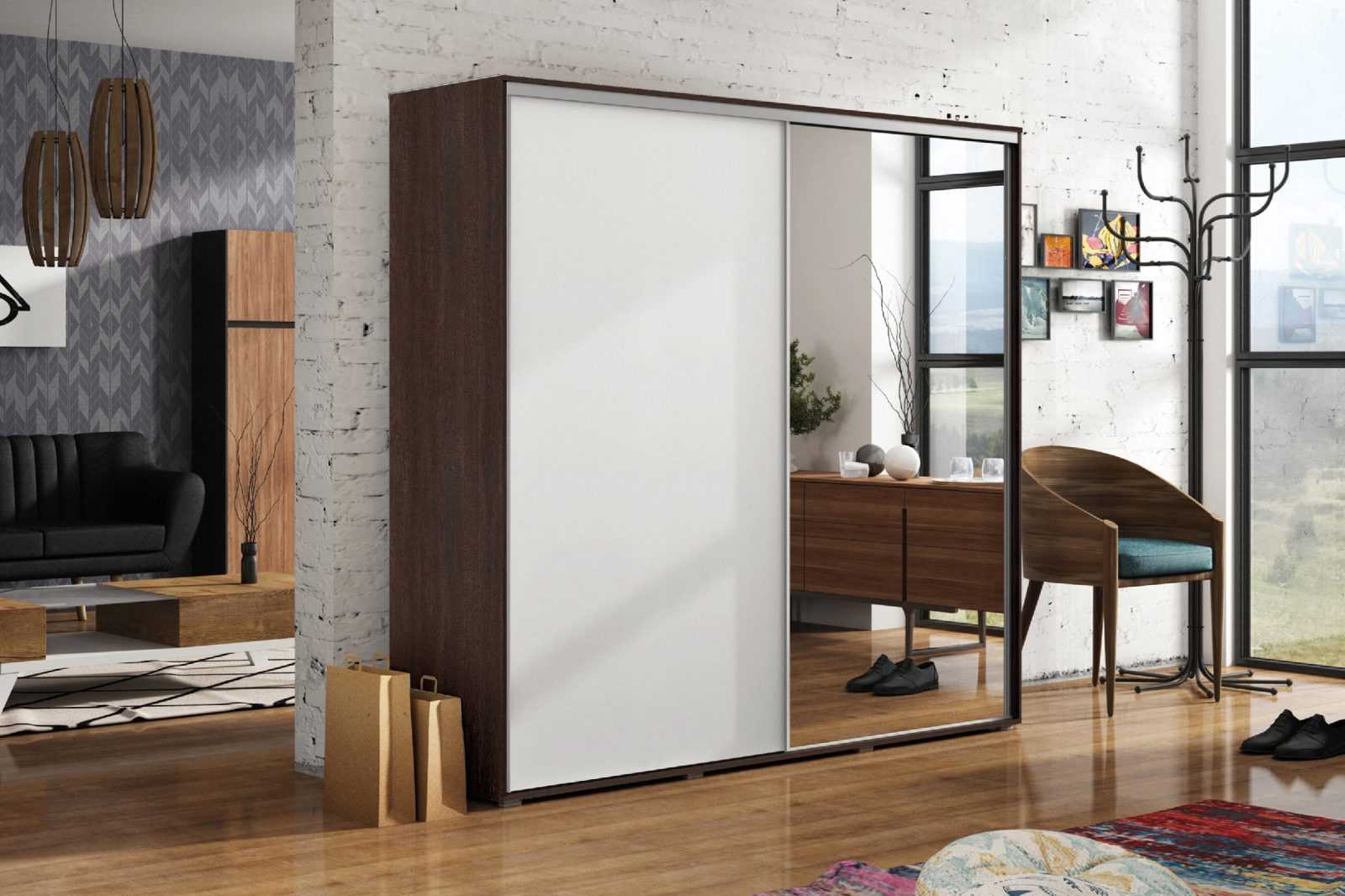 Skapski Šatní skříň Ska A20 Barva: Čokoláda