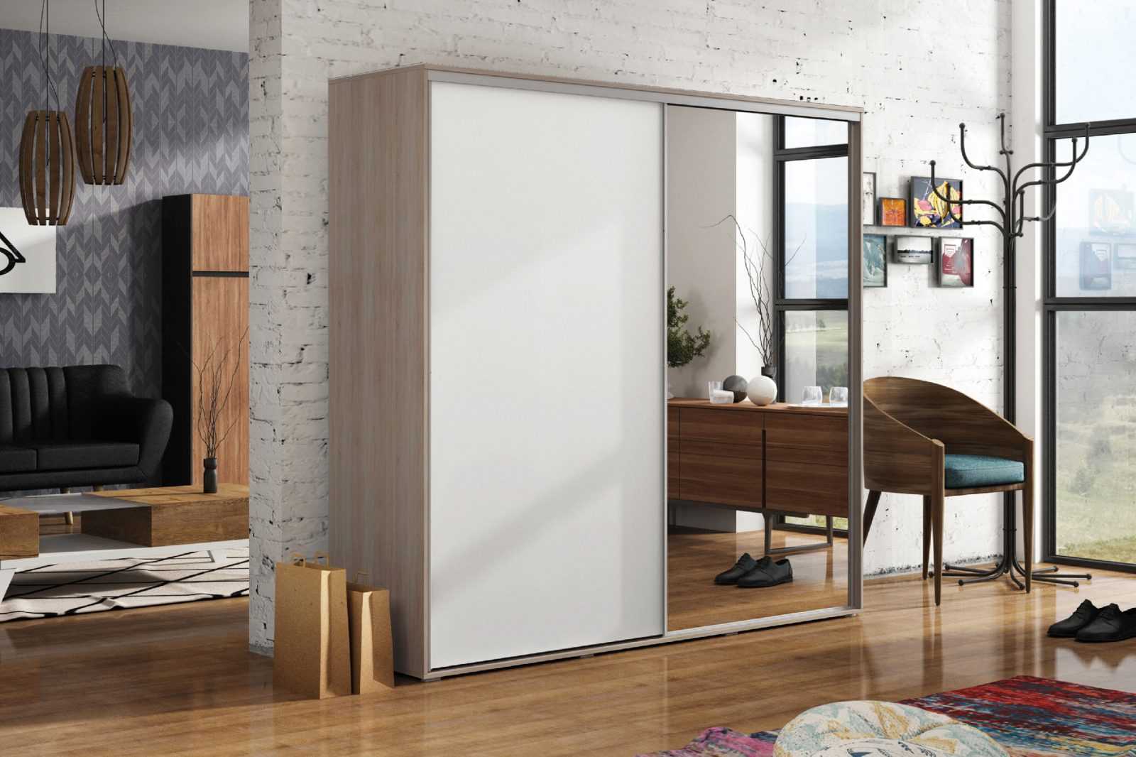 Skapski Šatní skříň Ska A20 Barva: Dub - sonoma