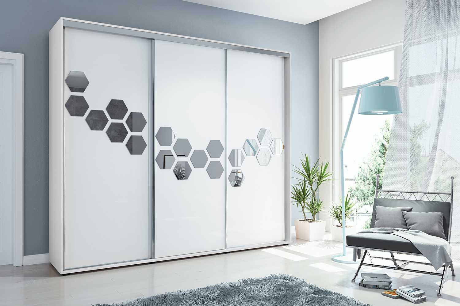 Skapski Šatní skříň Ska A23 XL Barva: Čokoláda