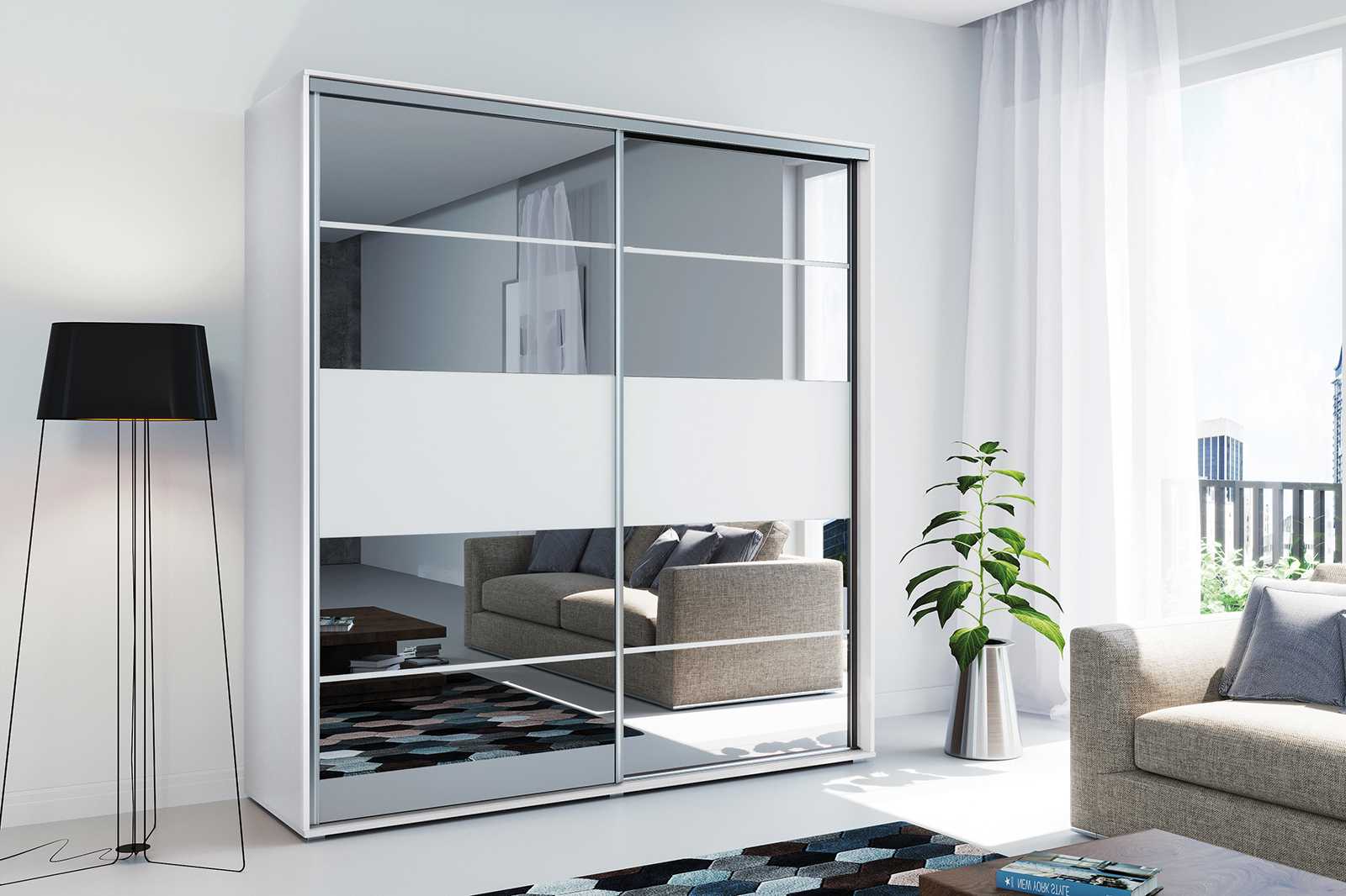 Skapski Šatní skříň Ska A6 XL Barva: Bílá