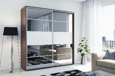 Skapski Šatní skříň Ska A6 XL Barva: Dub - sonoma