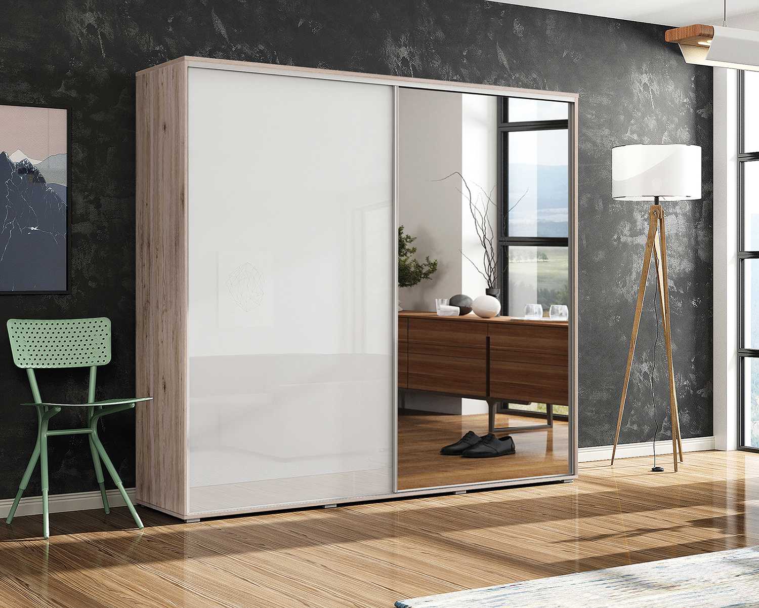 Skapski Šatní skříň Ska A7 XL Barva: San remo