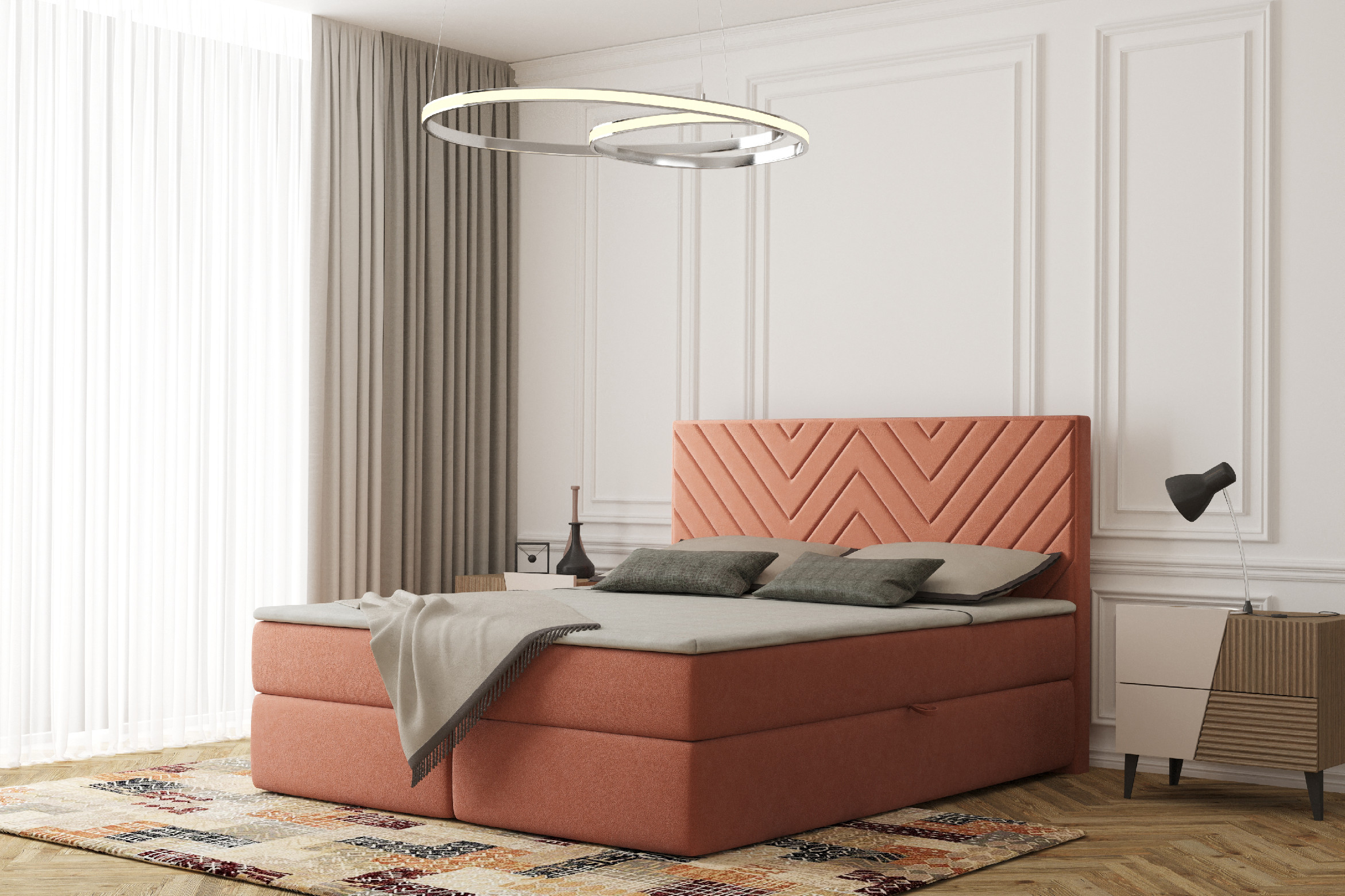 Stolar Boxspring Ariel Rozměr: 180x200cm