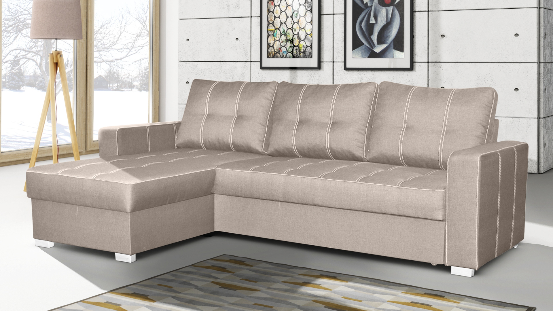 Stolar Sedací souprava Dallas Provedení: Pravá varianta