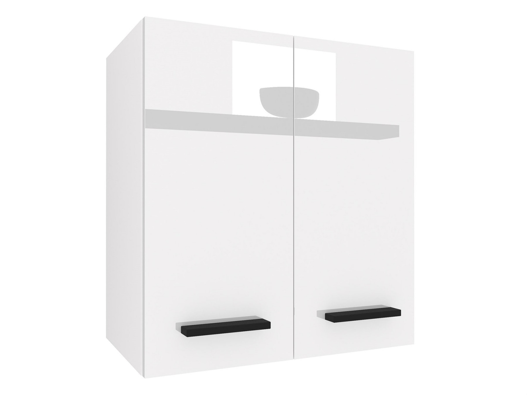 Horní skříňka SG2 - 60 0 WT S 0 B1 Barva: Bílý lesk