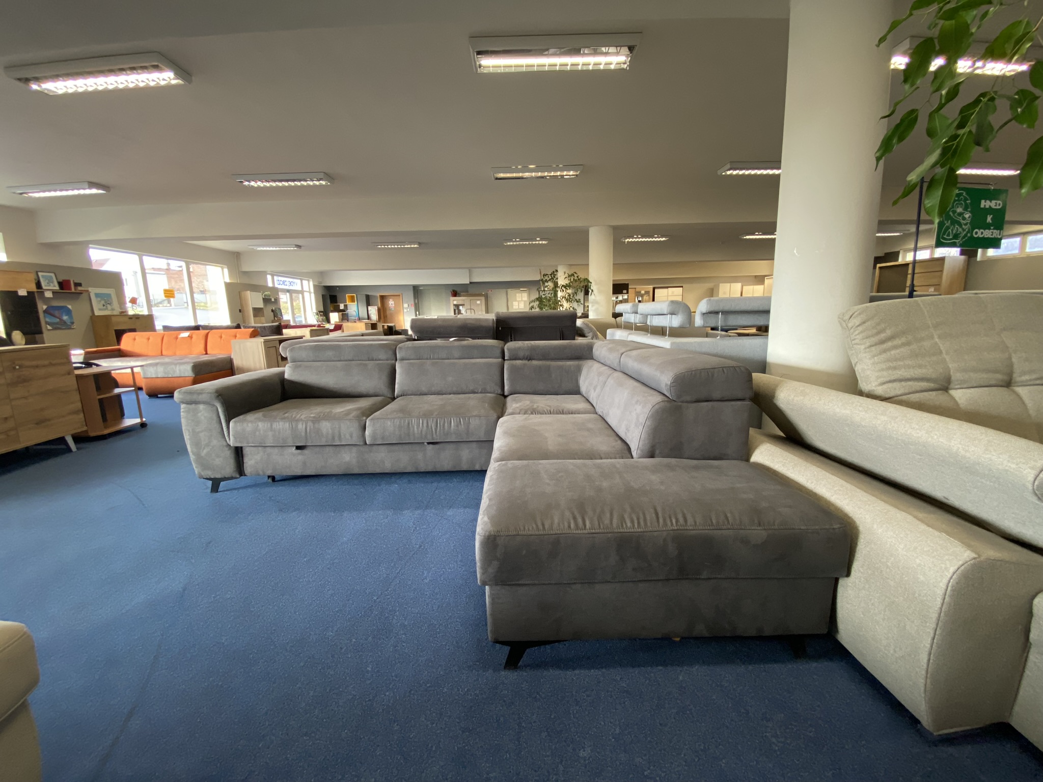 Rozkládací rohová sedací souprava Bilbao