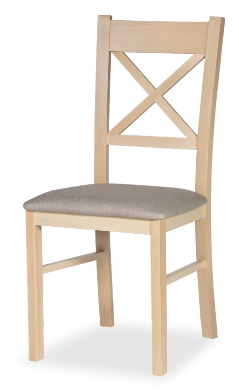 Židle KT22 - čalouněný sedák Barva korpusu: Buk
