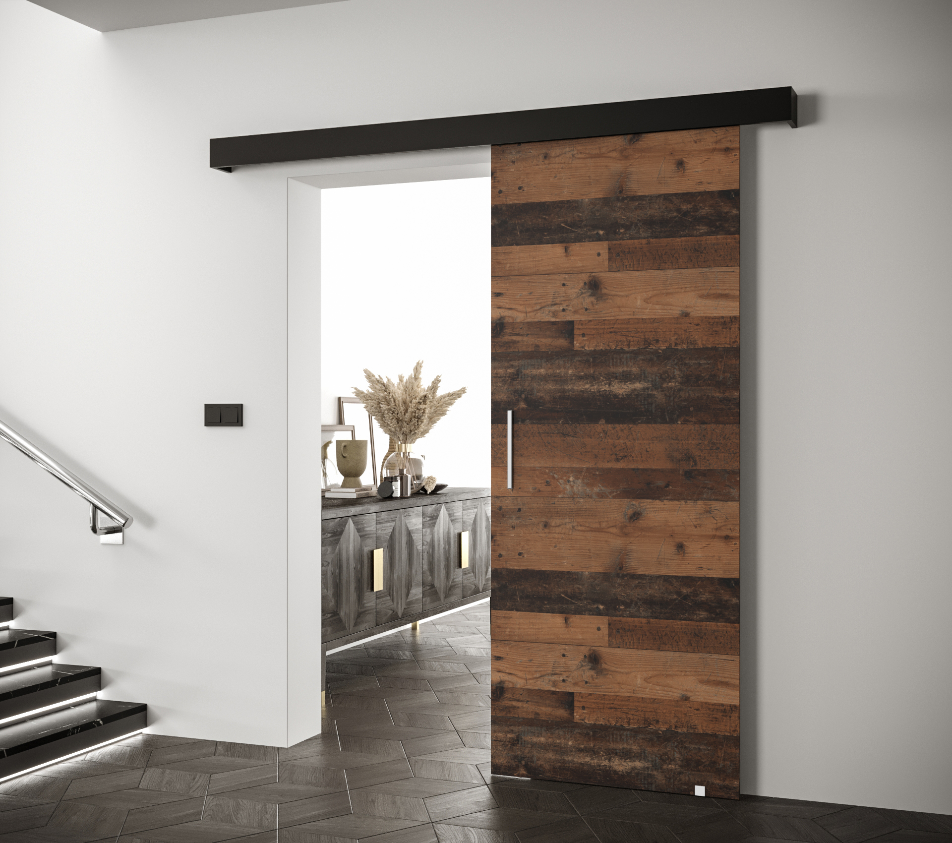 Posuvné dveře Salwador I Dveře: Old style