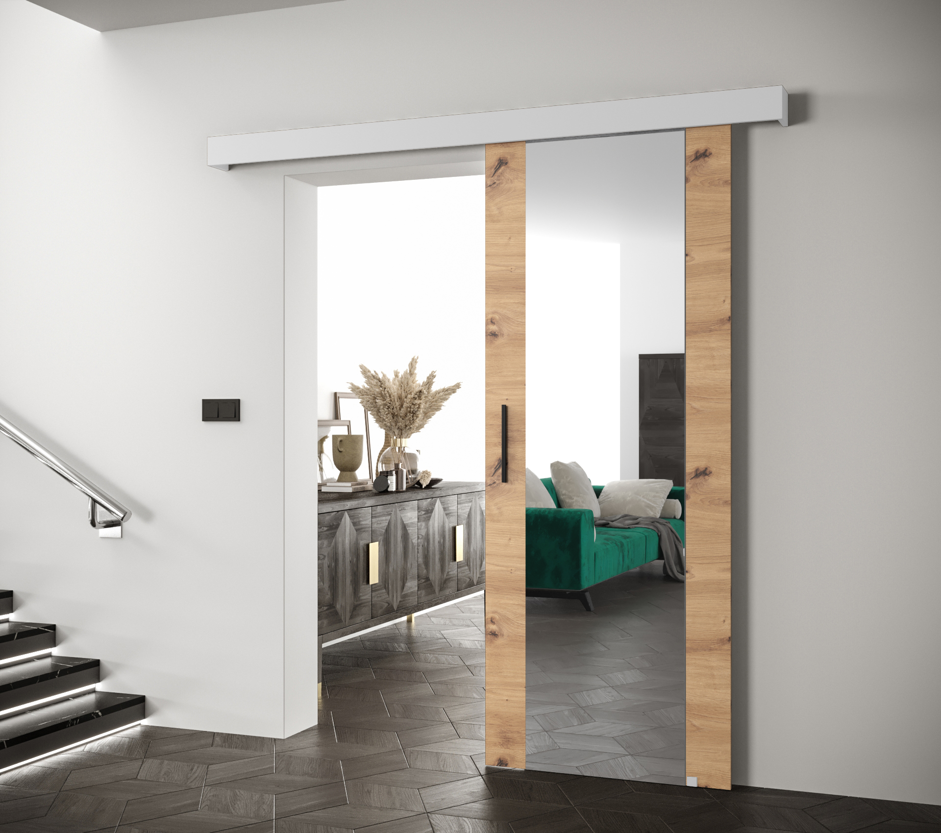 Posuvné dveře Salwador II Dveře: Dub sonoma