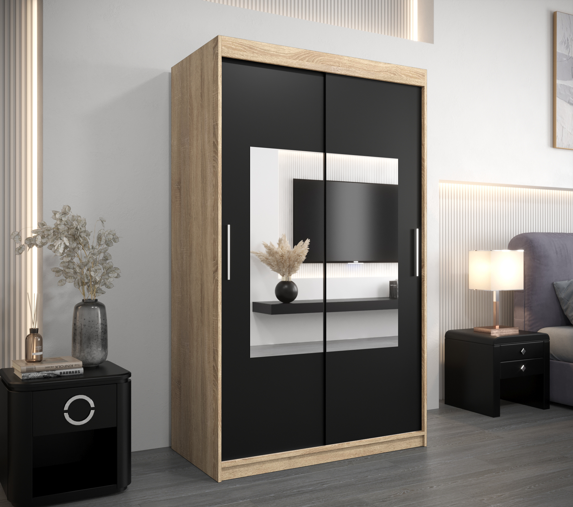 Šatní skříň Abi To Barva korpusu: Dub - sonoma