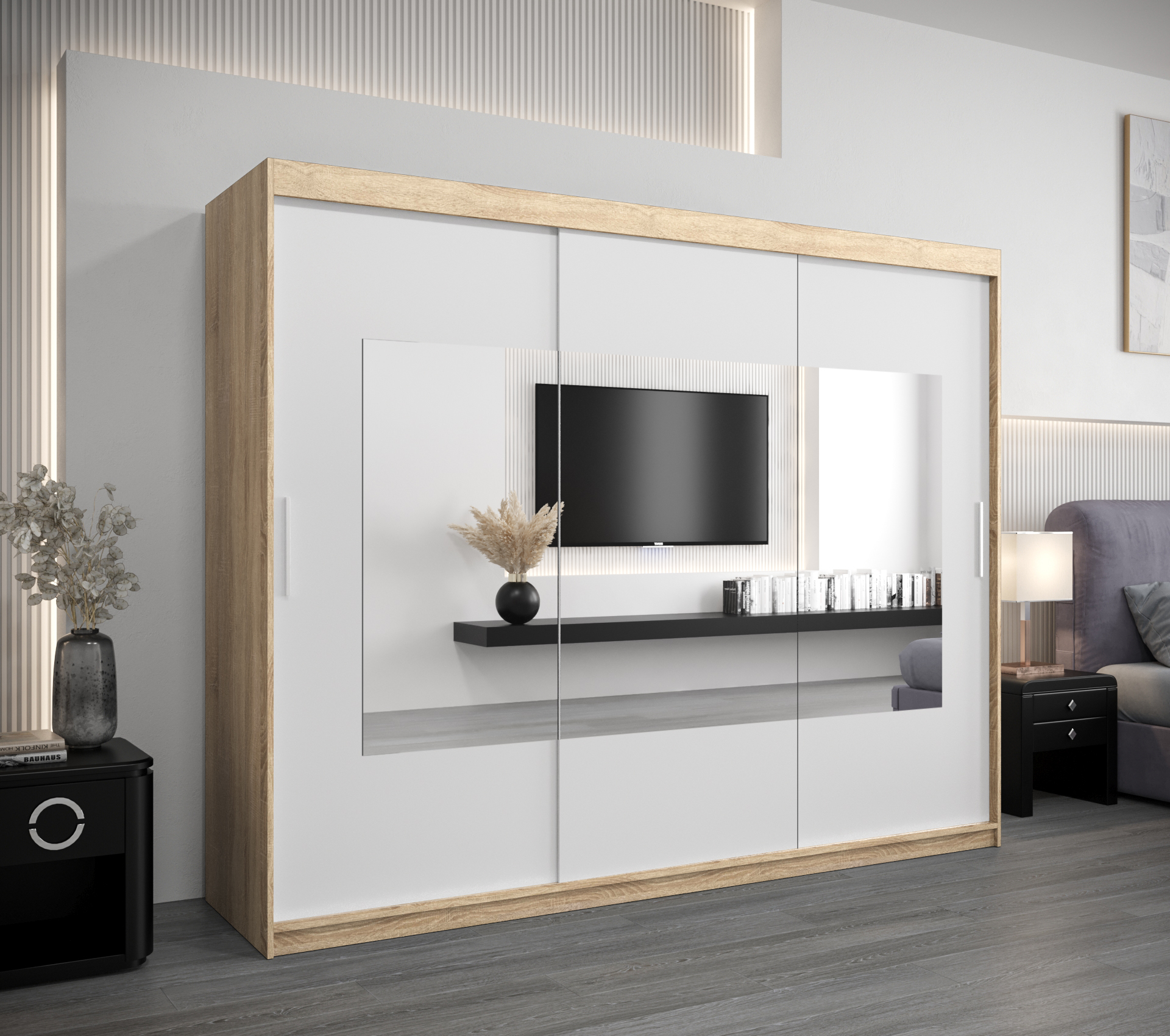 Šatní skříň Abi To Barva korpusu: Dub - sonoma