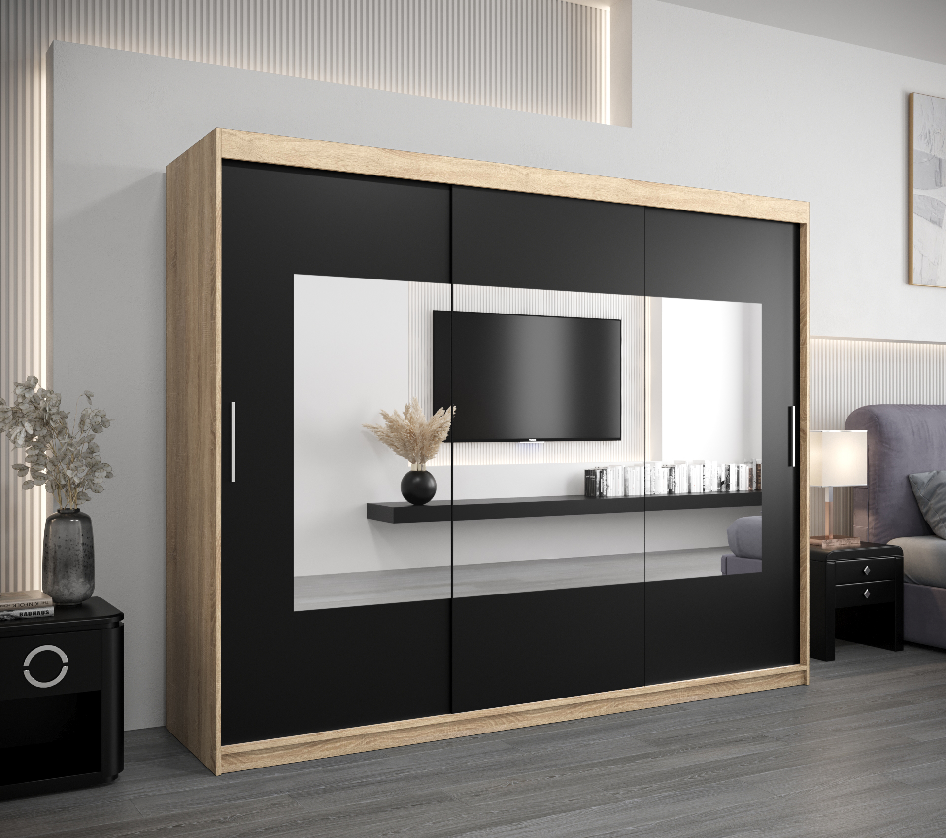 Šatní skříň Abi To Barva korpusu: Dub - sonoma