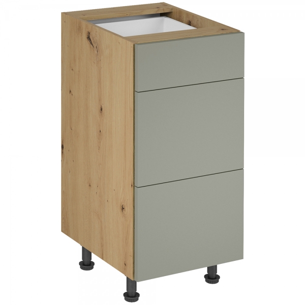 Spodní skříňka Langen D40S3 Barva dveří: Šedo béžová