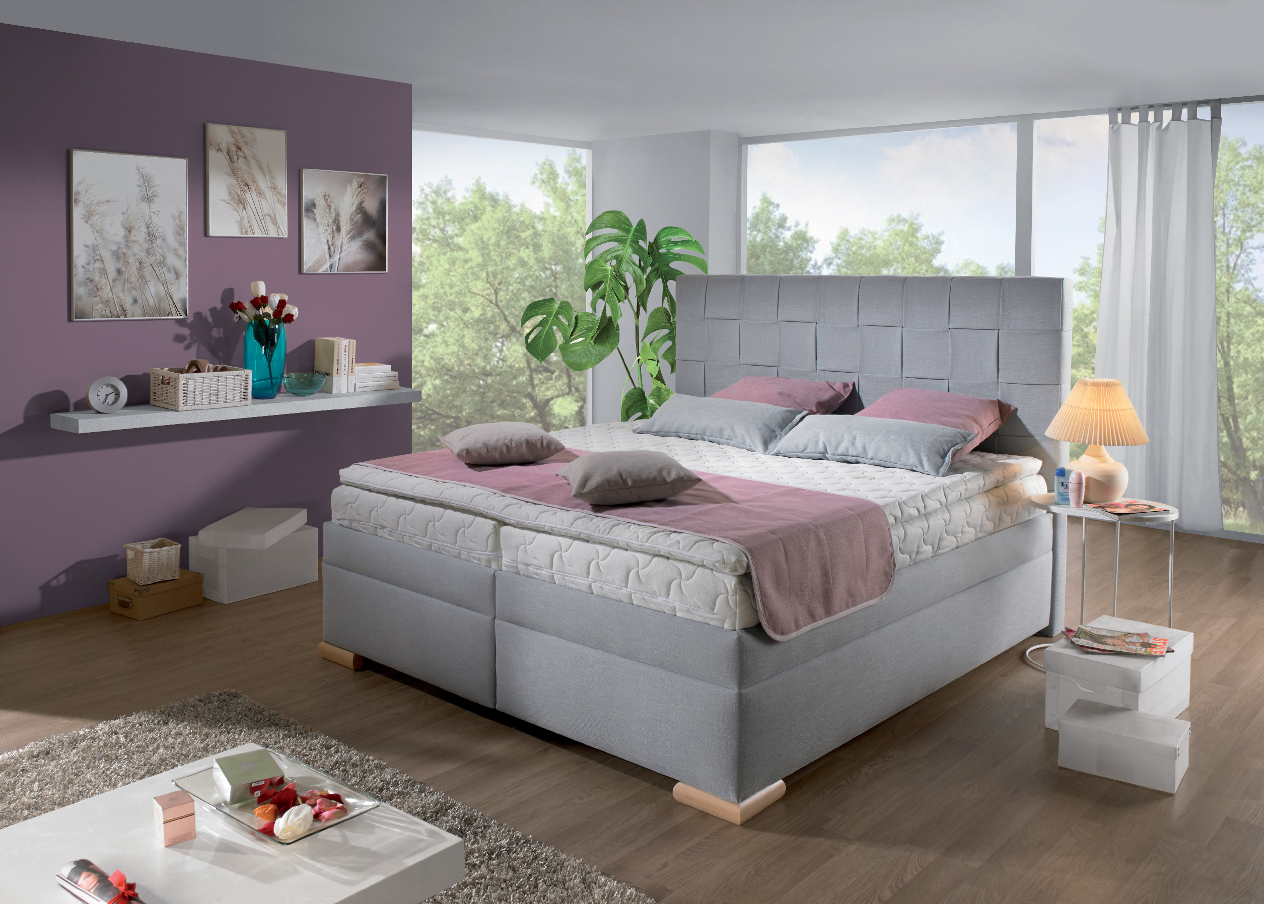 Boxspring Giardino Rozměr: 160x200 cm
