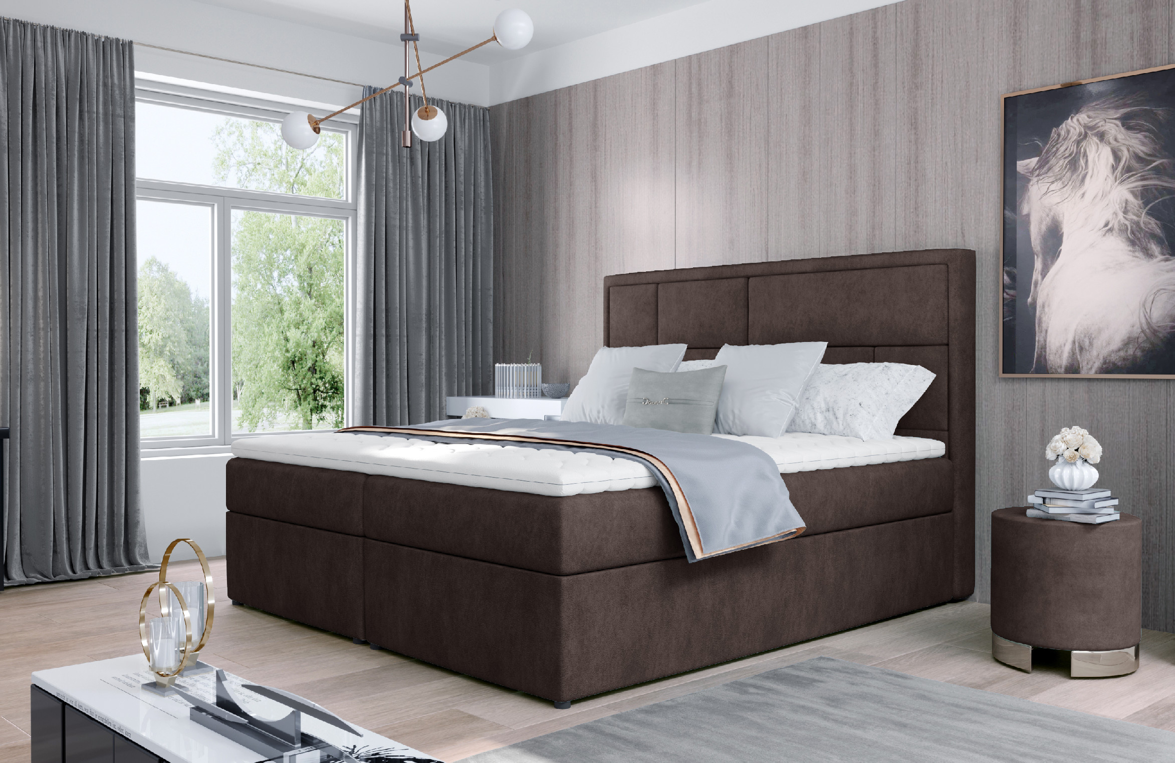 Boxspring Meron Rozměr: 160x200