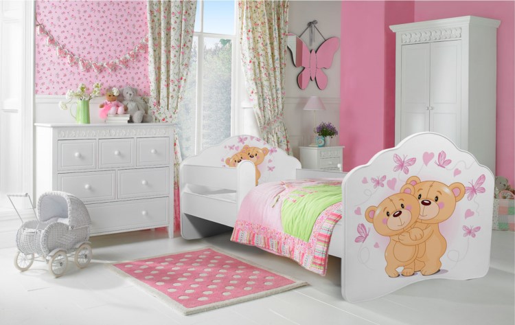 Dětská postel s obrázky - čelo Casimo bar Rozměr: 160 x 80 cm