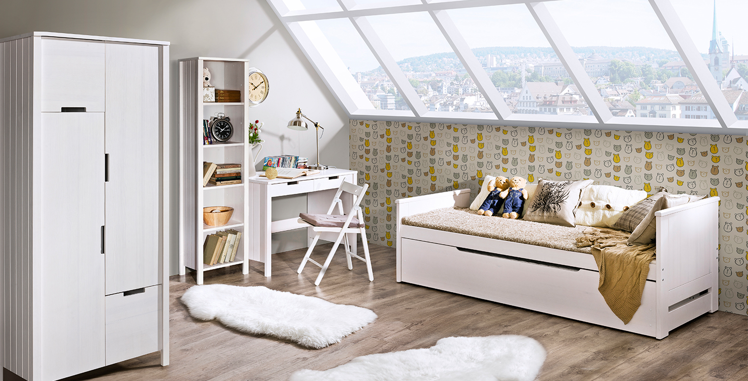 Dětský pokoj Tomi Barva korpusu: Bílá