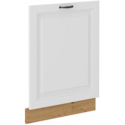 Dvířka na vestavnou myčku nádobí Stilo ZM 570x446 Barva korpusu: Bílá + Dub artisan