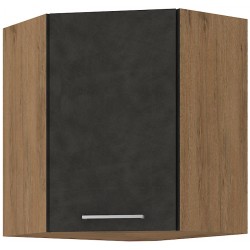 Horní rohová skříňka Vigo 58x58 GN-72 1F Barva korpusu: Dub Lancelot + Matera matná