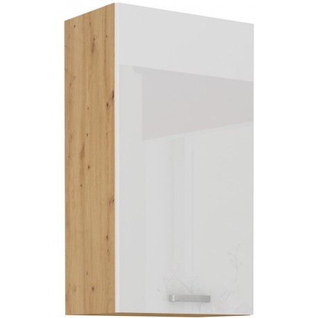 Horní skříňka Artisan 45 G-90 1F Barva korpusu: Dub Artisan + Bílý lesk