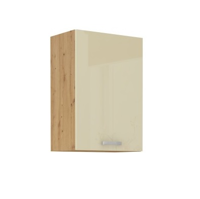 Horní skříňka Artisan 50 G-72 1F Barva korpusu: Dub Artisan + Krémový lesk