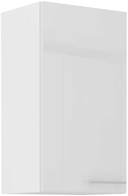 Horní skříňka Lara 40 G-72 1F Barva korpusu: Bílá + Bílý lesk