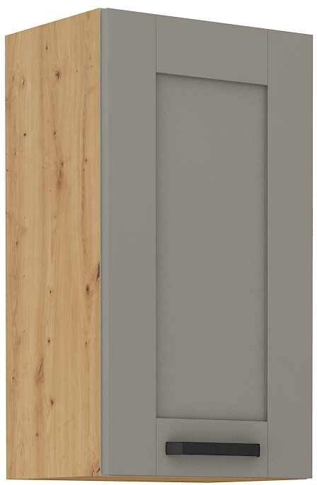 Horní skříňka Luna 40 G-72 1F Barva korpusu: Clay Grey + Dub artisan